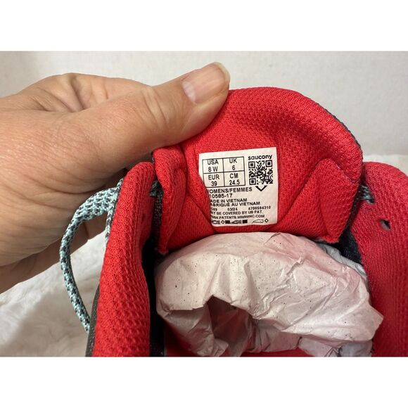 Saucony Women's Excursion TR14 Trail Running Shoe Gray Size 8Wide - Picture 9 of 10